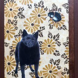 Beetle love, 19 x 25 cm, 2022