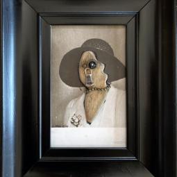 Iron Lady, 23 x 18 cm, 2024