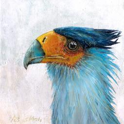 Björn, 10 x 10 cm, 2023