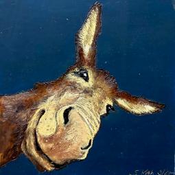 Friedrich, 11 x 11 cm, 2024