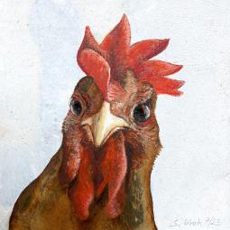 Helga, 10 x 10 cm, 2023