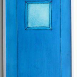 Blauer Raum, 64 x 23 cm, 2013