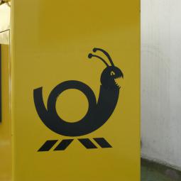 Schneckenpost, Adbusting