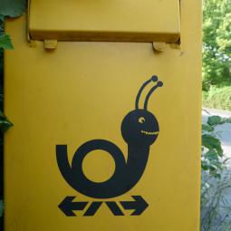 Schneckenpost, Adbusting