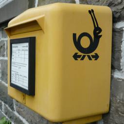 Schneckenpost, Adbusting