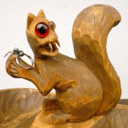 Amockhörnchen, 28 x 18 x 16 cm, 2021