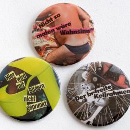 Nicht zu malen wäre Wahnsinn / Hier wird mit Bildern nicht geprunkt / Der befreite Keilrahmen